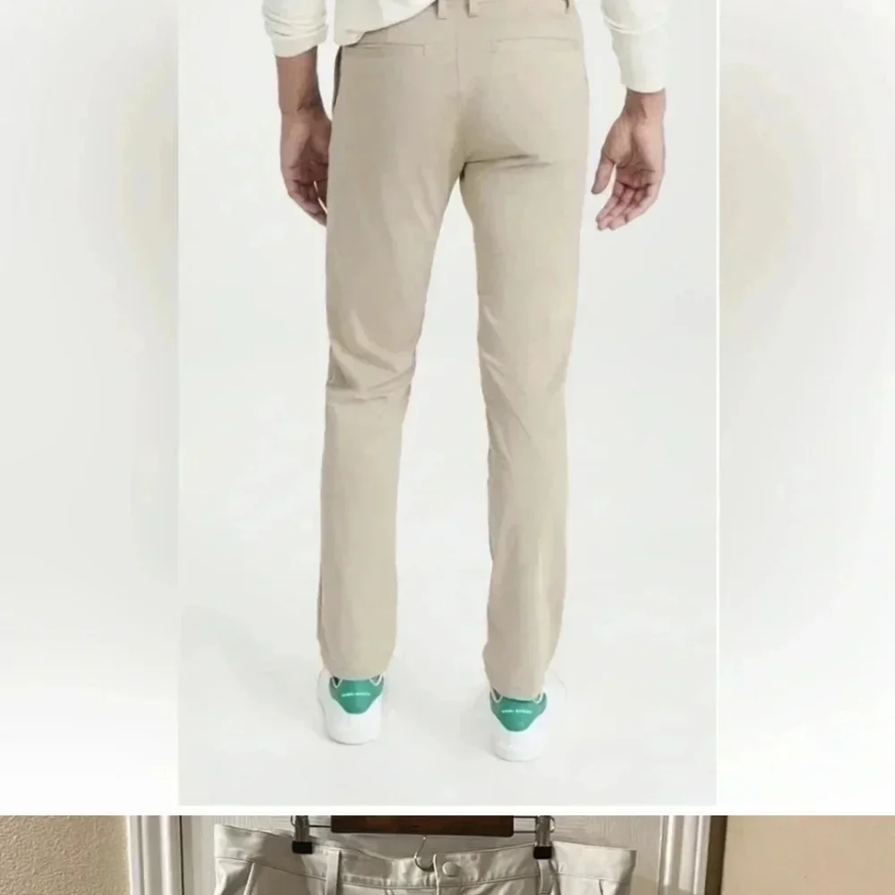Rhone Men's Classic Commuter Pants in Tan Size 42
